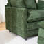 Fauteuil d'appoint rembourré en chenille de 39,4 po avec repose-pieds, fauteuil de lecture pour chambre à coucher 39,4 po-1508632582