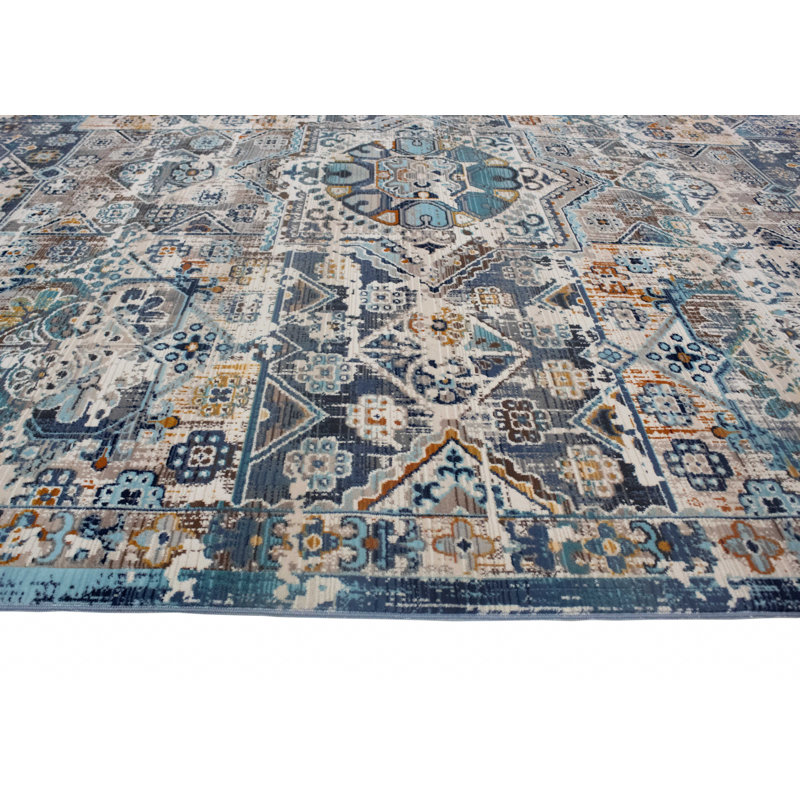 Lucha Oriental Indoor Rug, Rectangle 2' x 3'