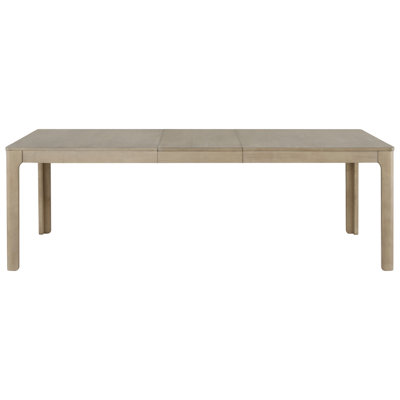 Table de salle à manger extensible en bois avec tréteaux 71-91 "