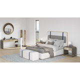 Shawn Upholstered King Bed
