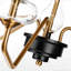 Khari 3 - Light Shaded Chandelier