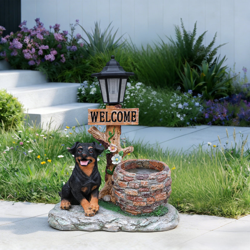 Statue d'extérieur Brandon Puppy Dog