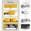Borchert 179Cm Linen Square Arm Sofa Bed-1866962037