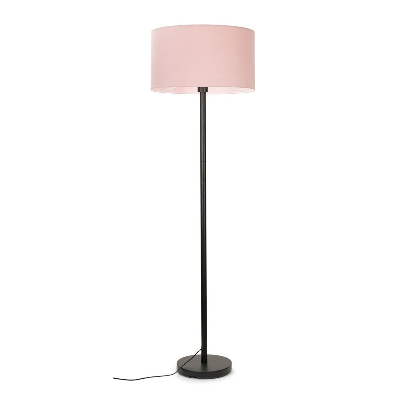 129cm Torchiere Floor Lamp, Pink