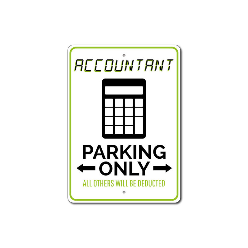 Enseigne de comptoir en aluminium seulement, H 10 po x l 14 po x P 0,04 po