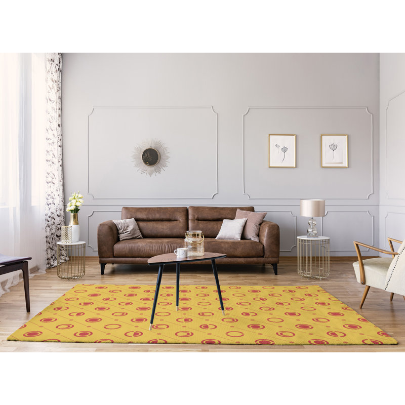Chenille Geometric Indoor Rug, Rectangle 9' x 12'