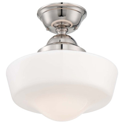 Plafonnier semi-encastré 13,75 po 1 lumière Changir