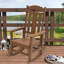 Chaises pliantes Adirondack, chaises d'extérieur toutes saisons pour terrasse de jardin, sièges durables et confortables