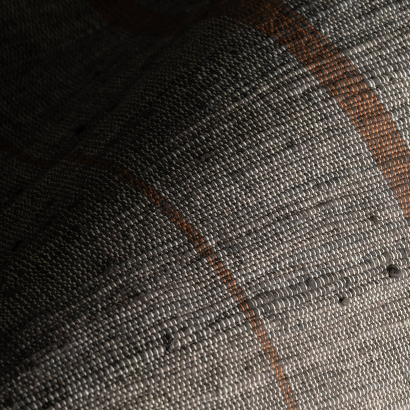 Nare Striped Handmade Cotton Rug, Rectangle 5' x 8'