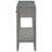 Contemporary 3-Drawer Console Table With 1 Shelf-1508083516