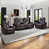 Dark Brown Faux Leather  selected