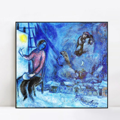" Moon " by Marc Chagall Print