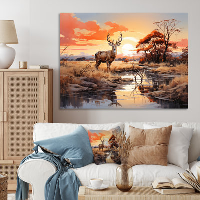 " Greater Kudu Antelope II "