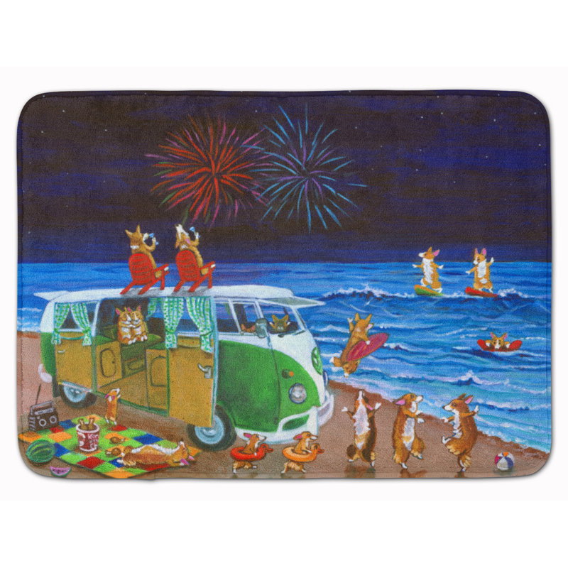 Memory Foam Non-Slip Bath Rug
