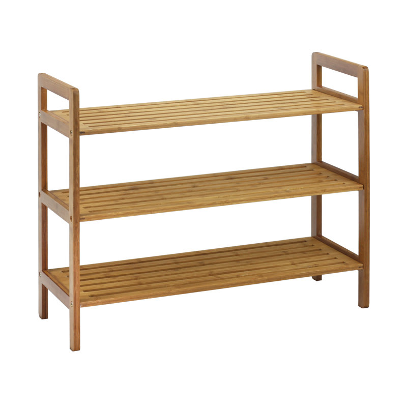 12 Pair Yes Solid Wood Shoe Rack
