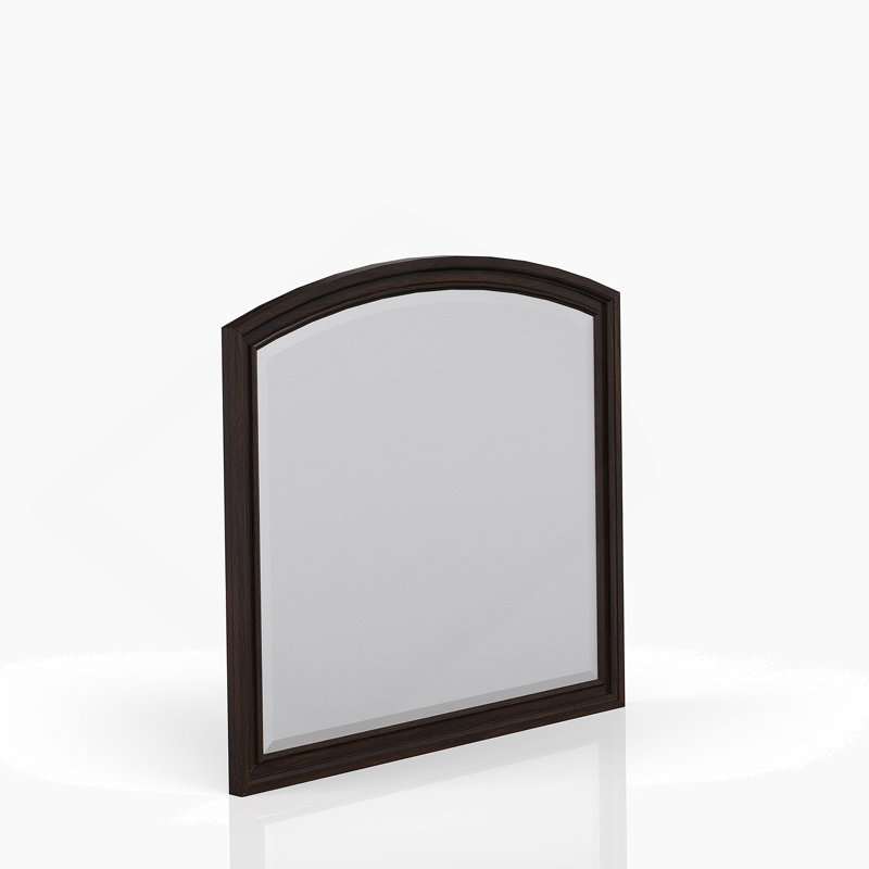 Miroir cerise foncé