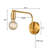 Galindo Plug-in Swing Arm Sconce-2010403240-2010403242