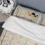 Beige Orange Mid Century Minimalist Oasis - Abstract Collages Duvet Cover Set-1873905611