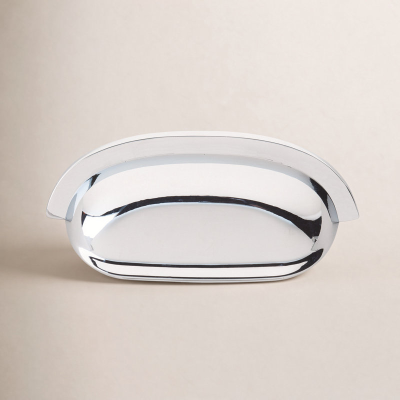 Poignée coquille, Chrome poli