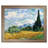 Yellow Wheat And Cypresses