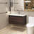 Sahana 35.6'' Single Bathroom Vanity with Acrylic Top-943590879
