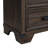 Godsey 2-Drawer Nightstand with USB in Charcoal
