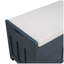 Storage Bench with 3 Shutter-shaped Doors, Shoe Bench with Removable Cushion and Hidden Storage Space-760523482