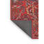 Tapis rouge/brun/beige traditionnel Chambery-682158098