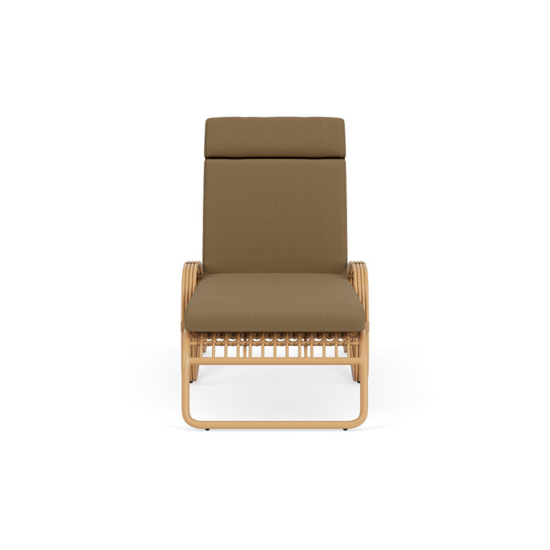 Riviera Outdoor Chaise Lounge, Reflections Straw