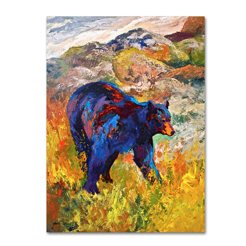 «By the River», reproduction sur toile tendue, H 19 po x l 14 po x P 2 po