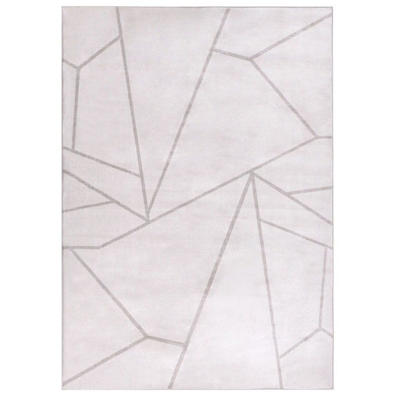 Geometric Area Rug, Rectangle 140 x 200 cm