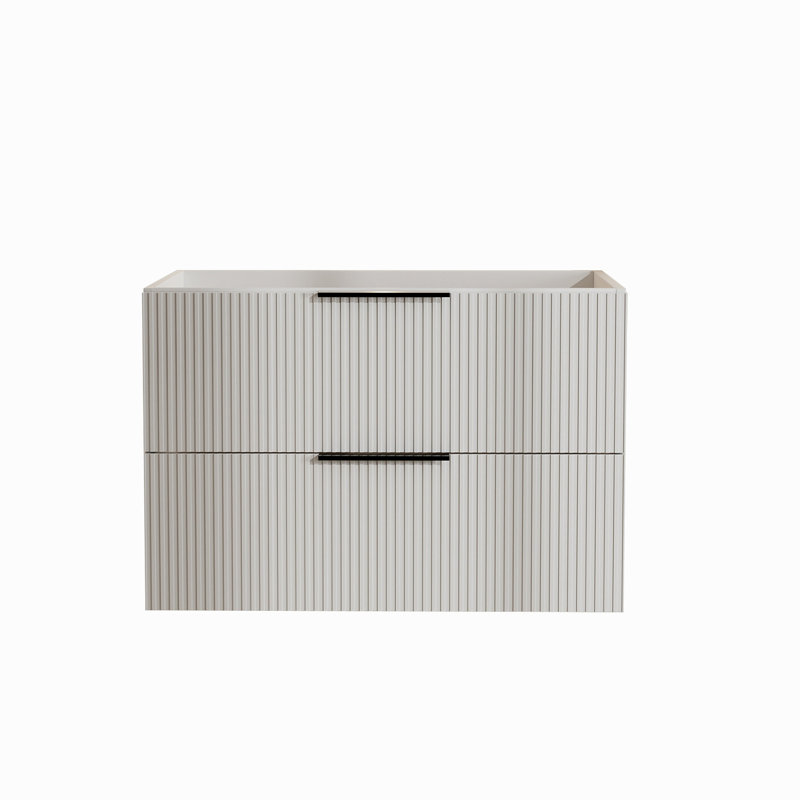 Meuble-lavabo gris 30 po sans lavabo