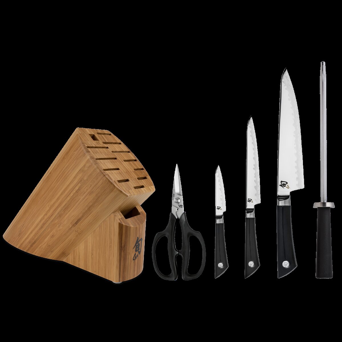 Shun Sora 6 Piece Block Knife Set