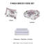 Très grand édredon et drap de très grande taille, 100%, couleurs taupe mauve, lit lavable à la machine dans un sac avec édredon doux, draps, design, literie-126012541-126012542