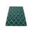 Teal Trellis 5X8 Hand-Tufted Modern Rug