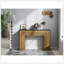 Console 47 po en bois moderne, table d'entrée, table de canapé - Design rustique et contemporain