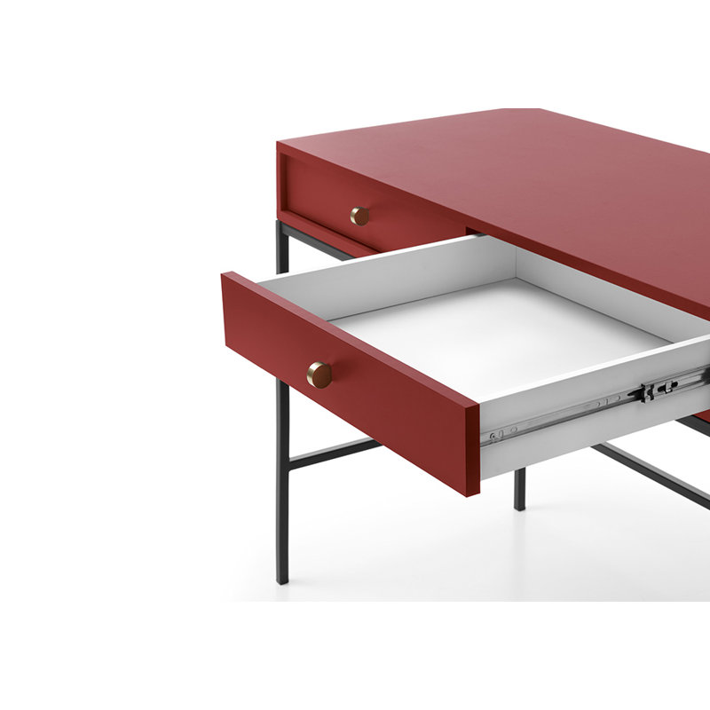 Hankey 104cm Console Table, Red wine