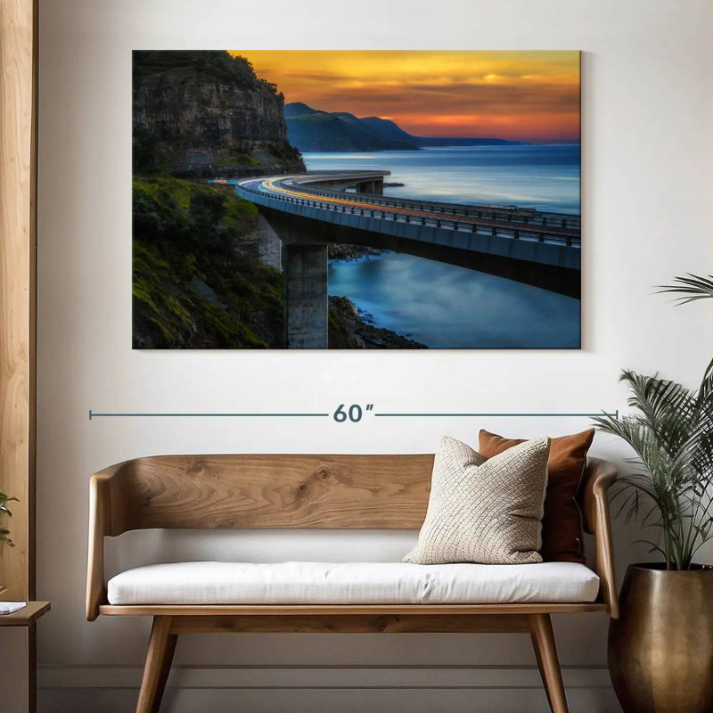 Lilie Sydney Sea Cliff Bridge, 34" H x 51" W