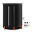 Capteur de pluie pliable 100 gallons avec embouts et trop-plein pliable