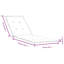Latitude Run® Deck Chair Cushion (29.5"+41.3")X19.7"X1.2" Fabric-545304641
