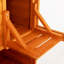 Chat d'extérieur de 70 po de hauteur, 4 conceptions avec fenêtres en filet, 2 salles de repos, plateformes, abri, motifs colorés oranges pour animaux de compagnie