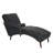 Chaise Lounge Arm Chair Indoor With Pillow And Solid Wood Legs-696543457