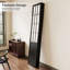 Paravent 6 panneaux de style japonais, noir-173903696-173903710