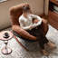 Chaise berçante ergonomique décontractée Living Room-597636116