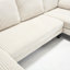 Canapé modulaire rembourré en U avec méridienne double Marley-240674074