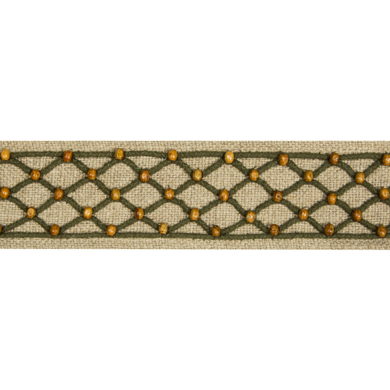 Le Boise Les Ensembliers Fabric, Green