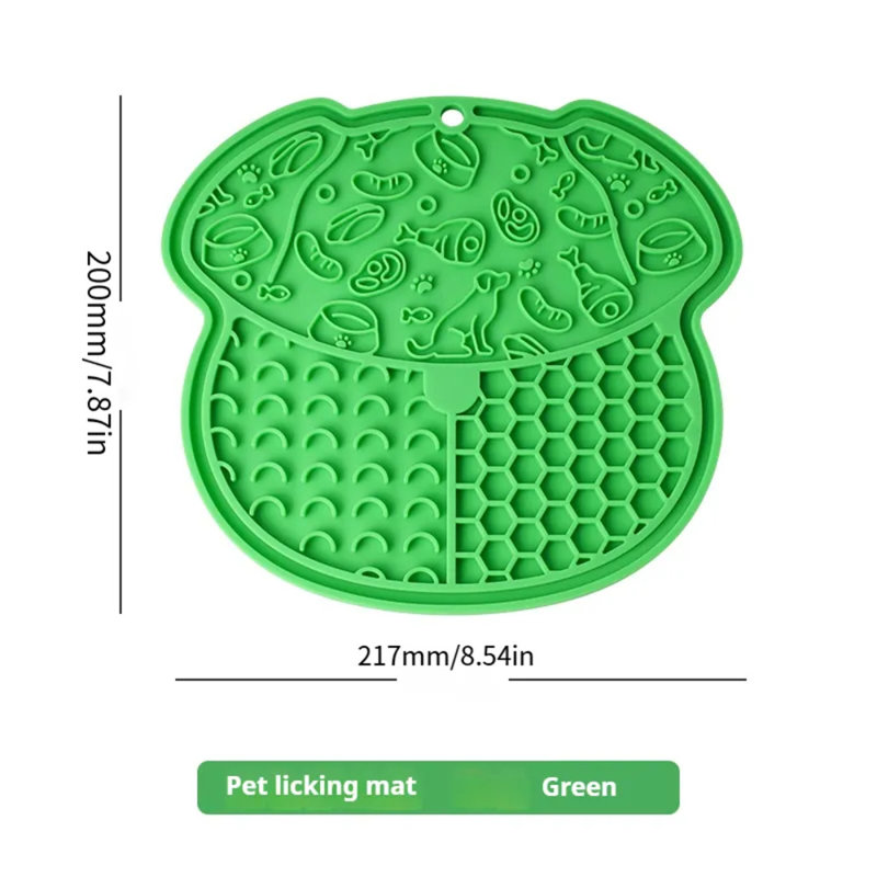 Tapis Lick For Dogs & Cats, Vert