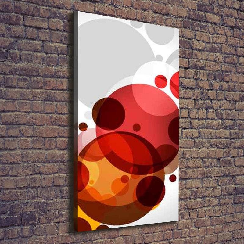 Wheel Abstraction - Wrapped Canvas Print, 140cm H x 70cm W