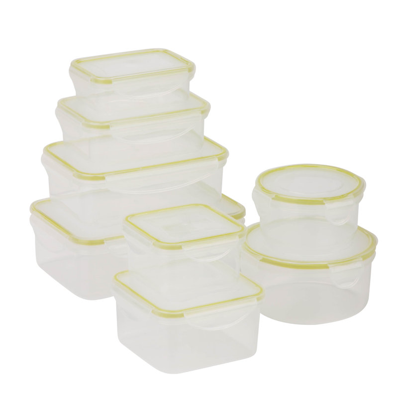 8 Container Food Storage Container Set