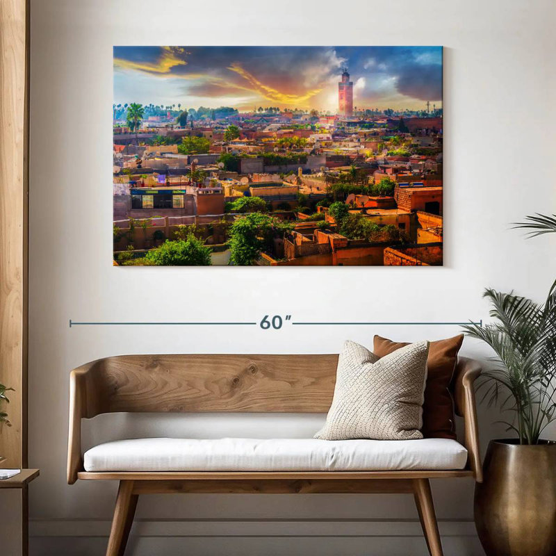 Nicci Moroccan Sunset, 32" H x 48" W